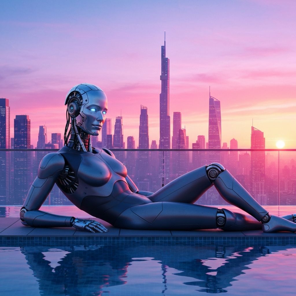 Pool day at the Neural Network Resort. Water is 0.001ms warm.